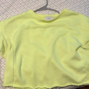 Slightly worn like green sweater